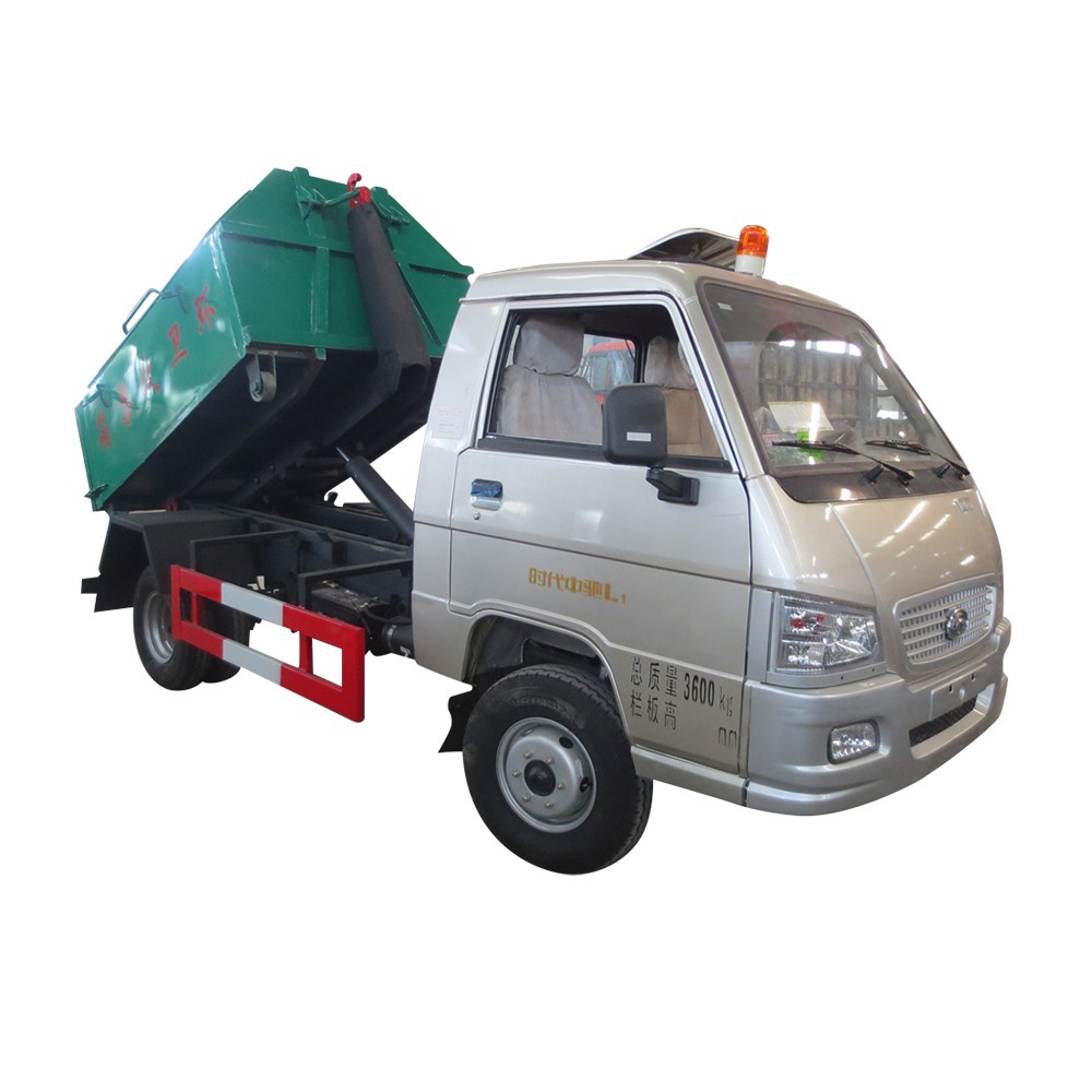 Forland 3 Cbm Hook Arm Garbage Truck