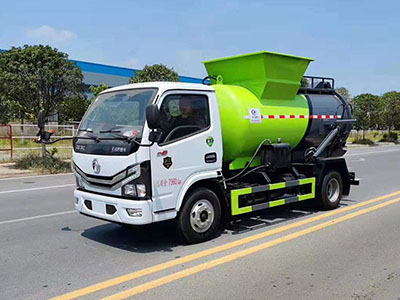 国六东风多利卡5方餐厨垃圾车