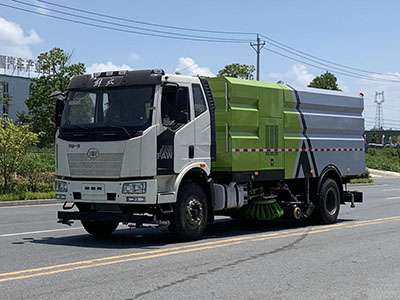 国六解放J6洗扫车