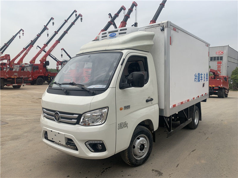 Paano ang福田 Xiangling M1 na refrigerated truck na sumusunod sa China VI emission standard?
