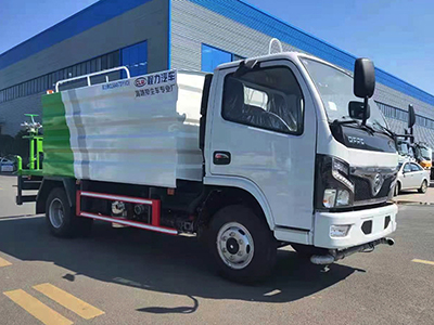 国六东风福瑞卡抑尘洒水车