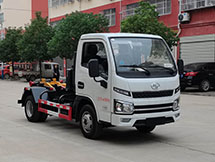 国六跃进勾臂垃圾车