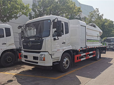 国六东风天锦抑尘车(50-100米雾炮)